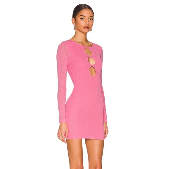 superdown Pamela Cut Out Dress in Bubblegum Pink – EUC, Size Small - Picture 2 of 4